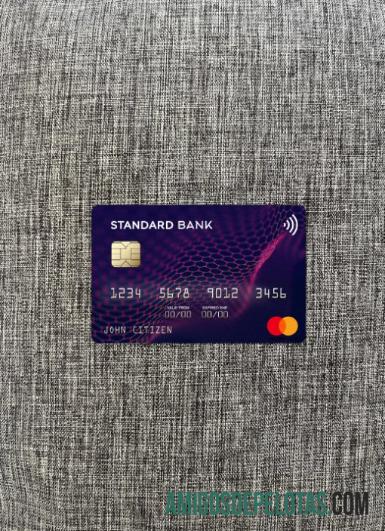 Frente Photolook Angola Standard Bank Mastercard exemplo